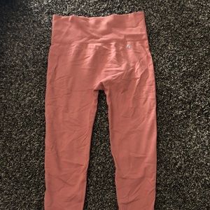 peach joy lab leggings ! size s